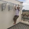 Giàn phơi thông minh xếp ngang Hàn Quốc